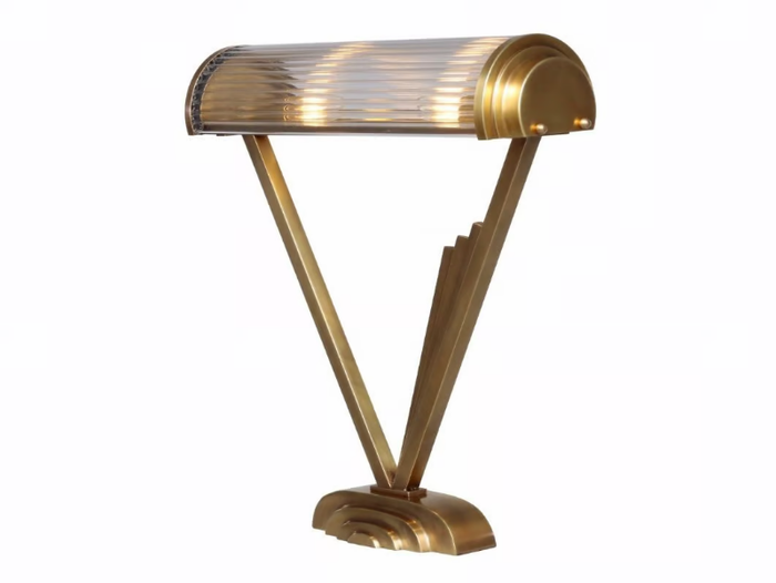 PETITOT V - Handmade brass table lamp _ Patinas Lighting